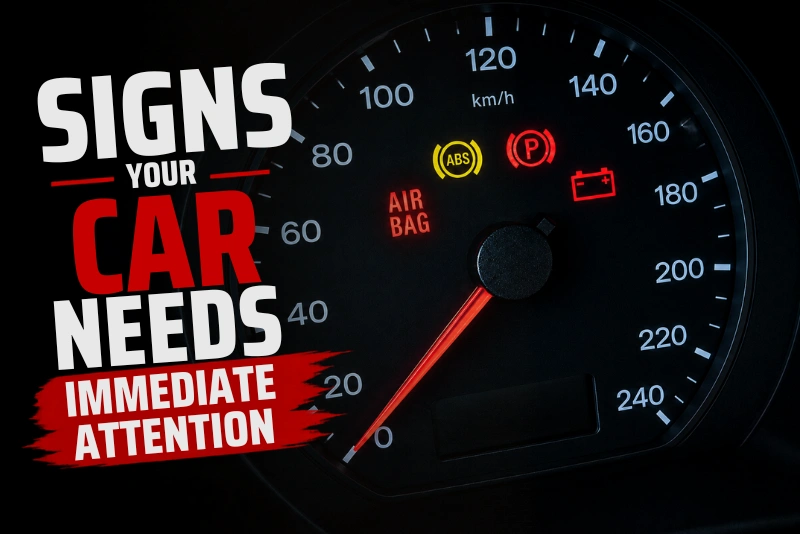 Warning Signs Your Car Needs Repair Right Now