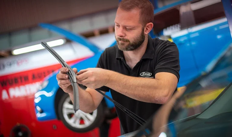 Mechanic providing dealership-level car service at Arnpro Automotive