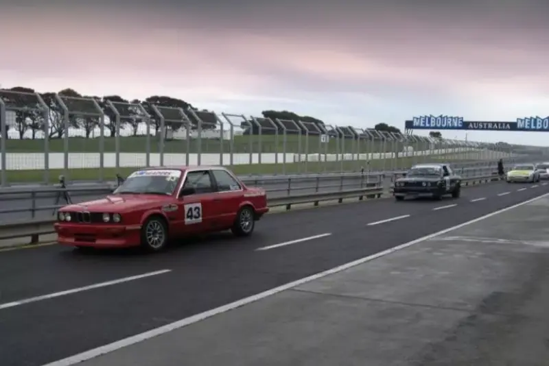 Race car preparation for track day in Victoria Australia